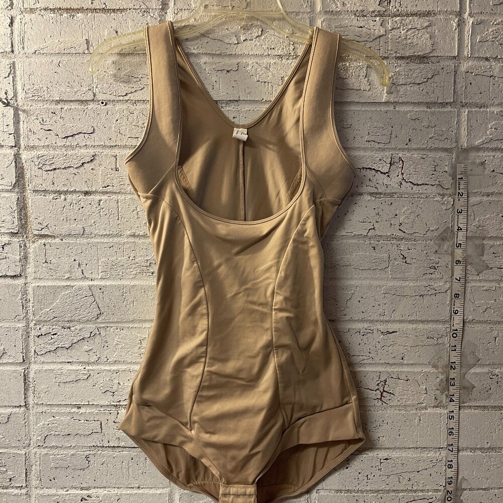 Flexees by Maidenform Nude Bodysuit Shapewear XL | Control Fit